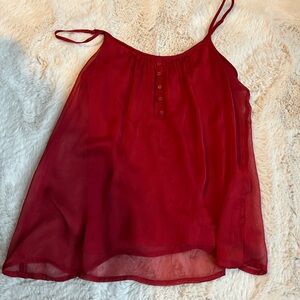 The Limited. Women's Red Sleeveless Top/ Camisole